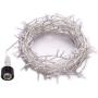 LED String Lights, 100LED 30V Plug in Fairy String Lights with 8 Modes for Indoor and Outdoor Party Wedding Home Patio Lawn Garden Supplies (Warm White)