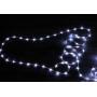 Rope Lights 39 Ft 120 LED Battery Operated String Lights Waterproof Christmas Decorative Fairy Lights for Outdoor Indoor Party Patio Garden Yard Holiday Wedding (White)