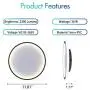 SviDau 12 Inch Dimmable Flush Mount Ceiling Light Fixture with Remote Control, 36W 3000K-6500K Color Changing LED Ceiling Light for Bedroom Kitchen Hallway Closet Room SviDau 12 Inch Dimmable Flush Mount Ceiling Light Fixture with Remote Control, 36W 3000K-6500K Color Changing LED Ceiling Light for Bedroom Kitchen Hallway Closet Room