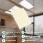 Led Ceiling Lights, Ultra Thin Flat Panels, Pack of 2, Ceiling Light Fixture, Dimmable, Light fixtures Ceiling. (2X2, 4000K)