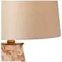 Kylie Cottage Table Lamp Mother of Pearl Tile Vase Beige Drum Shade for Living Room Family Bedroom Bedside Nightstand - Regency Hill Kylie Cottage Table Lamp Mother of Pearl Tile Vase Beige Drum Shade for Living Room Family Bedroom Bedside Nightstand - Regency Hill