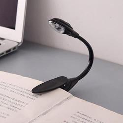 Chezaa Night Lights, Reading Light Mini LED Clip Booklight for Kindle Any Ebook, Magazines, Book Cover, Laptops