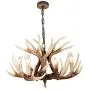 EFFORTINC Vintage Style Resin Deer Horn Antler Chandeliers,4 Lights(Bulbs Not Included) EFFORTINC Vintage Style Resin Deer Horn Antler Chandeliers,4 Lights(Bulbs Not Included)
