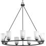 Progress Lighting P400016-143 Debut Chandeliers, Black