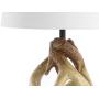 JONATHAN Y JYL4034A Vermont 19'' Antler Resin LED Lamp Coastal for Bedroom, Living Room, Office, College Dorm, Coffee Table, Bookcase, Natural