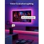 TaoTronics TT-SL215 Led Strip Lights Works with Alexa,32.8FT Waterproof Smart WiFi Music Rope Lights Controller with Timer and Remote,Multicolor