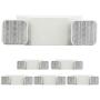 EXITLUX 6 Pack LED White Emergency Exit Fixture with Battery Backup -UL LED Emergency Lighting and 2 LED Heads Adjustable Light Heads for Indoor Outdoor Emergency Lighting EXITLUX 6 Pack LED White Emergency Exit Fixture with Battery Backup -UL LED Emergency Lighting and 2 LED Heads Adjustable Light Heads for Indoor Outdoor Emergency Lighting