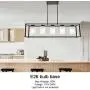 VINLUZ 5 Light Kitchen Island Chandeliers Farmhouse Black Linear Dining Rooms Lighting Fixtures Hanging with White Alabaster Glass Shade Rectangle Modern Industrial Pendant Ceiling Lights VINLUZ 5 Light Kitchen Island Chandeliers Farmhouse Black Linear Dining Rooms Lighting Fixtures Hanging with White Alabaster Glass Shade Rectangle Modern Industrial Pendant Ceiling Lights
