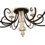 Febfurniture French Country Farmhouse Wood Chandelier,6-Light Rustic Ceiling Light Fixture with Fixture …