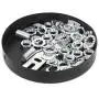 CNCEST Modern Black Metal Branch Chandelier 18 Lights Retro Metal Pendant Light Nordic Ceiling Lamp Fixtures for Dining Room Kitchen Living Room Bedroom