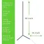 KRAFTTS Corner Light LED Standing Lamp - Contemporary Gray Industrial Floor Lamp for Ambience - Grey Modern Floor Lamps for Living Room Bright Lighting - Dimmable Stand UpLights Indoor - Stand Lamp