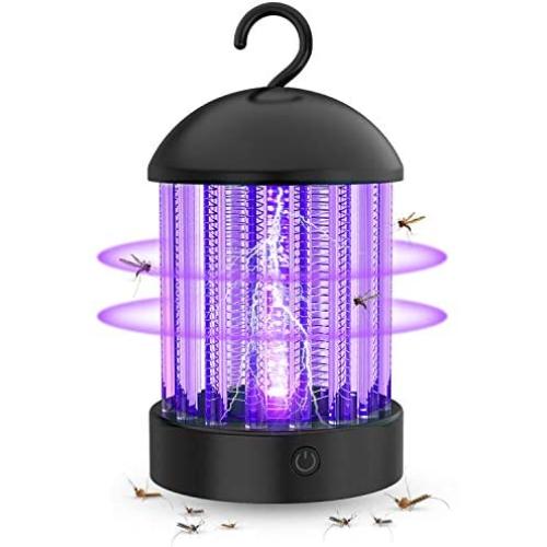 Anysun Electric Mosquito Killer Lamp, Bug Zapper with Powerful 2-in-1 Light and 9 Hour Working Time IP66 Waterproof Insect Trap Portable Quiet Pest Control for Camping, Home, Kitchen and Office