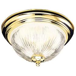 Design House 503045 Millbridge 2 Light Ceiling Light, Polished Brass