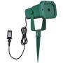 Outdoor Waterproof Laser Projector Light- Moving RGB 20 Patterns- with RF Remote Control and Timer, Perfect for Lawn, Party, Garden Decoration (Green)- NL69