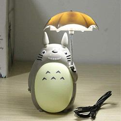 XXXVV Creative Resin My Neighbor Totoro Night Light Studio Ghibli LED Night Lamps Cartoon Animal Kid Table Lamp with 2 Modes for Bedroom Bedside Lamp Reading Light Best Gifts for Birthday Christmas