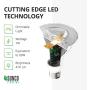 Sunco Lighting 10 Pack PAR20 LED Bulb, 7W=50W, Dimmable, 4000K Cool White, E26 Base, Indoor/Outdoor Spotlight, Waterproof - UL & Energy Star