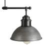 LOG BARN Pendant Lighting for Kitchen Island, Black Chandelier in Brushed Antique Dark Metal Finish, Industrial Linear Ceiling Fixture Hanging for Dining Rooms, Pool Tables