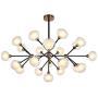Sputnik Molecule Chandelier Lighting 21 Lights Nordic Branch Pendant Light Vintage Industrial Kitchen Dining Room Ceiling Light Fixture for Hallway Home Sputnik Molecule Chandelier Lighting 21 Lights Nordic Branch Pendant Light Vintage Industrial Kitchen Dining Room Ceiling Light Fixture for Hallway Home