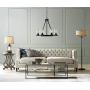 Holman Bronze Wagon Wheel Chandelier 26 3/4'' Wide Rustic Farmhouse Clear Glass 6-Light Fixture for Dining Room House Foyer Kitchen Island Entryway Bedroom Living Room - Franklin Iron Works