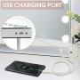 Misavanity Large Vanity Makeup Mirror with Lights,Hollywood Lighted Up Mirror with 10X Magnification and USB Charging Port 15 Dimmable LED Lights for Dressing Room Bedroom Tabletop 360 Degree Rotating