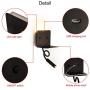 Modern LED Wall Mount Sconce with USB Charging Port, 2 Light Sources Fixture Bedroom Shelf Lighting, Nordic Flexible Rotatable Elbow Reading Black Wall Lamps for Bedside(Wireless, Mounted on Wall)