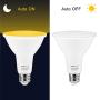 PAR38 Dusk to Dawn LED Bug Light Bulb are LED Outdoor Flood Light Bulbs with 10W or 100W Equivalent, 2000K, Dusk to Dawn LED Flood Light Bulbs Outdoor for Patio, Backyard, Front Door, Garage 2 Pack