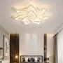 Modern Ceiling Lamp Living Room Lamp LED Dimmable Ceiling Lamp Dining Room Lamp Ceiling Light with Remote Control Designer Iron Acrylic Shade Hanging Lamp Kitchen Decoration Light,85cm dimming10 heads