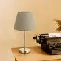 Simple Bedside Table Lamps Set of 2 with Slender Base Modern Small Nightstand Desk Lamps for Bedroom, Living Room, Kids Room, Office, College Dorm (Grey) Simple Bedside Table Lamps Set of 2 with Slender Base Modern Small Nightstand Desk Lamps for Bedroom, Living Room, Kids Room, Office, College Dorm (Grey)