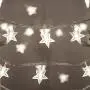 Koxly Star String Lights 49 Ft 100 LED 8 Modes Plug in Twinkle Light with Remote Control Fairy Lights for Bedroom Indoor Outdoor Christmas Xmas Tree Room Decor Warm White and Cool White