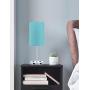 Touch Control Bedside Table Desk Lamp, Acaxin Small End Nighstand Lamps for Bedroom/livingroom - 3-Way Dimmable & 2 USB Charging Ports & 2 -Pins Outlets for Phones and laptops (LED Bulb Included)