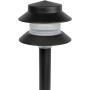 Paradise GL22627 Low Voltage Plastic 4W Path Light (Black, 12 Pack)