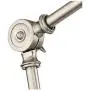 Mendes Modern Wall Lamps Plug in Set of 2 Brushed Nickel for Bedroom Living Room Reading - 360 Lighting