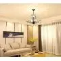 Ganeed Crystal Chandeliers,Vintage 8 Lights Pendant Light,K9 Clear Crystal Chandelier Lighting Fixtures,Ceiling Light for Living Room Bedroom Restaurant Porch Hallway (Black) Ganeed Crystal Chandeliers,Vintage 8 Lights Pendant Light,K9 Clear Crystal Chandelier Lighting Fixtures,Ceiling Light for Living Room Bedroom Restaurant Porch Hallway (Black)