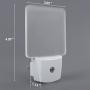 DEWENWILS Plug-in LED Night Light with Light Sensor, Auto Dusk-to-Dawn Sensor, Bright Nightlights for Bathroom, Hallway, Bedroom, Living Room, Flat Clear Design, Daylight, UL Listed, 4Pack