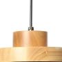 Comtemporary Pendant Light 60W Black Lampshade Industrial Metal Pendant Light Shade Ceiling Hanging Light Fixtures Light Guard 1 Light for Dining Room,Kitchen (Black)