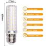 E26 LED Light Bulb, 10W E26 Corn Bulbs 100W Incandescent Equivalent, LED Corn Light 1000lm Warm White 3000K, 360° LED Light Bulbs for Kitchens, Dining Rooms (Warm White)