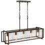 Zeyu 5-Light Kitchen Island Pendant Light, Dining Room Island Lighting Fixture, Oil Rubbed Bronze Finish, 9801-5LP ORB
