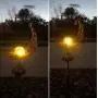 Aikeve Solar Garden Stake Lights,2 Pack Crackle Glass Globe Antique Brass Metal Stake Warm White Moon Lights,Outdoor Waterproof for Lawn Patio Yard Wedding Party Decorations Light Aikeve Solar Garden Stake Lights,2 Pack Crackle Glass Globe Antique Brass Metal Stake Warm White Moon Lights,Outdoor Waterproof for Lawn Patio Yard Wedding Party Decorations Light
