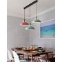 STGLIGHTING Juno Track Pendants Lighting Iron Art Iron Warm Green Decoratefor Instant Pendant Light for Show Window Coffee Shop Customizable Track Lighting Bulbs Not Included