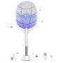 Large Electric Fly Swatter, Rechargeable Bug Zapper Racket, Mosquito Killer Racket for Indoor and Outdoor, 3-Layer Touch Mesh, USB Charge, 21.2''x 8.6''