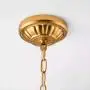 Tole Chandelier Italian Gold Iron Pendant Lamp Light Opalhouse Dining Room Decor