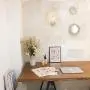 Wall Decor Light Fixture Bathroom Vanity, Living Room Decor, Modern Home Decor, Bathroom Light fixtures, Pack of 2, Brushed Nickel Finish and Frosted Seeded Glass,