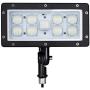 1000LED 45W LED Outdoor Flood Light Super Bright 4580lm Waterproof IP65 5000K AC100-277V UL DLC List for Wall,Garden,Backyard