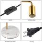 HAITRAL Industrial Table Lamp Gold - Small Desk Lamp for Bedroom, Office, Living Room HAITRAL Industrial Table Lamp Gold - Small Desk Lamp for Bedroom, Office, Living Room