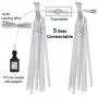 Twinkle Star Meteor Shower Rain Lights, 30cm 8 Tubes 288 LED Valentine Lights Icicle Snow Falling Christmas Lights Outdoor Raindrop Lights, Xmas Wedding Party Tree Holiday Decoration, Blue