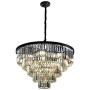 GUANG 5-Tier 16 Lights Modern Crystal Chandeliers Lighting Luxury Pendant Chandelier Ceiling Lights Fixture for Dining Room Living Room Hotel