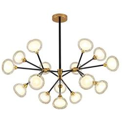 Modern Sputnik Chandelier,16 Light Mid Century Bubble Ball Glass Pendant Light G9 Molecular Ceiling Light for Bedroom Living Room Dining Room