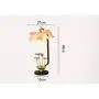 Bedside Table Lamp Chinese Style Table Lamp Living Room Bedroom Bedside Lamp Pink Lotus Flower Lamp Ceramic Lotus Leaf Combination Base Buddha Lotus Light Side Table Lamp