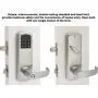 Prodigy SmartLock MaxSecure Interconnect Commercial Grade Lock with RFID Keyless Entry (Right Hand 5-1/2”, Flat Black)