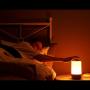 LED Lamps for Bedroom, HugoAi Bedside Lamp, Tunable Warm to Cool White Lights, Dimmable Brightness and RGB Color Changing Table Lamps, Night Light Mode, White